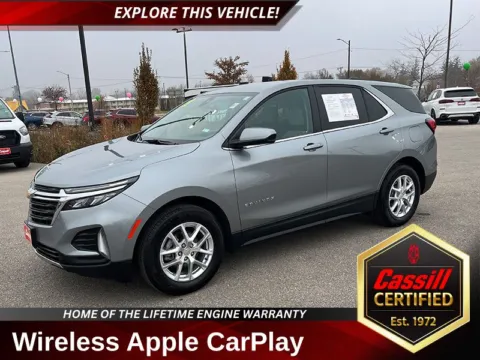 Gray 2023 Chevrolet Equinox LT for sale in Cedar Rapids, IA