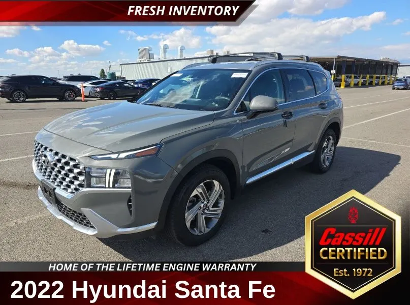 Gray 2022 Hyundai Santa Fe SEL for sale in Cedar Rapids, IA