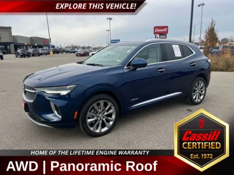 Blue 2022 Buick Envision Avenir for sale in Cedar Rapids, IA