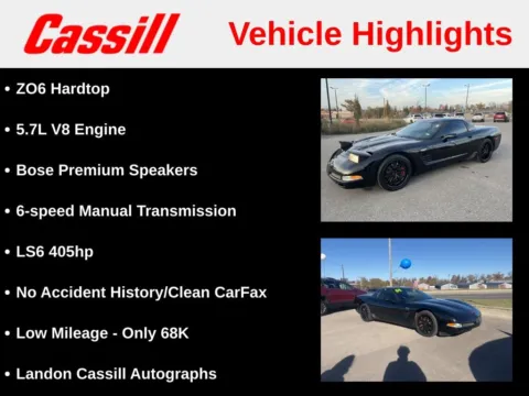 More photos of 2004 Chevrolet Corvette Z06 at Cassill Motors, IA