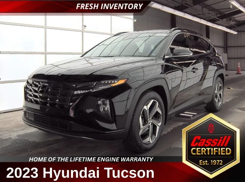 Black 2023 Hyundai Tucson Limited for sale in Cedar Rapids, IA