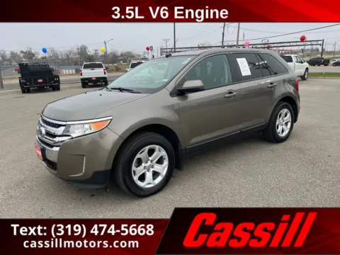 Gray 2013 Ford Edge SEL for sale in Cedar Rapids, IA
