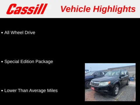 Another view of 2010 Subaru Forester 2.5X for sale in Cedar Rapids, IA at Cassill Motors