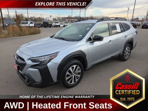 Silver 2024 Subaru Outback Premium for sale in Cedar Rapids, IA