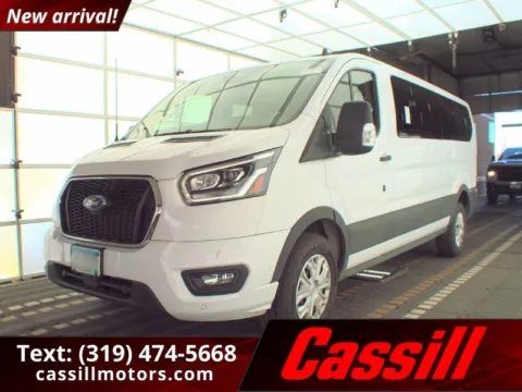 White 2023 Ford Transit-350 XLT for sale in Cedar Rapids, IA
