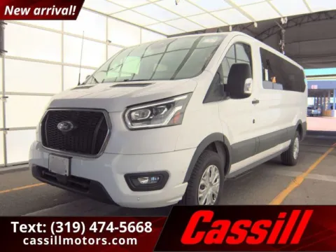 White 2023 Ford Transit-350 XLT for sale in Cedar Rapids, IA
