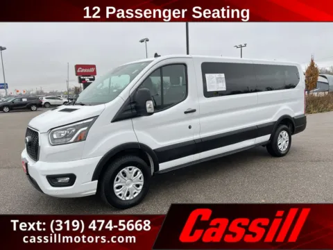 White 2023 Ford Transit-350 XLT for sale in Cedar Rapids, IA