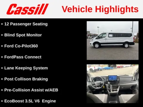 More photos of 2023 Ford Transit-350 XLT at Cassill Motors, IA