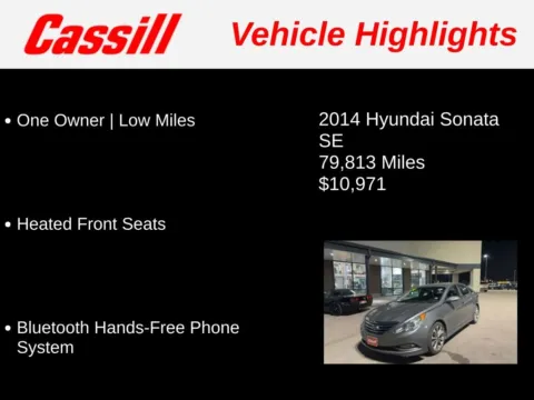 Photos of 2014 Hyundai Sonata SE for sale in Cedar Rapids, IA at Cassill Motors