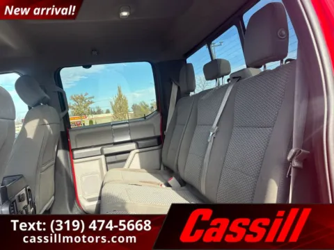 Red 2017 Ford F-150 XLT for sale in Cedar Rapids, IA