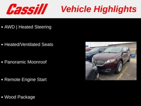 Another view of 2011 Lincoln MKX for sale in Cedar Rapids, IA at Cassill Motors