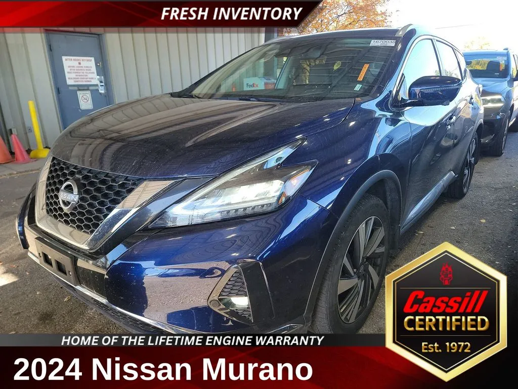 Blue 2024 Nissan Murano SL for sale in Cedar Rapids, IA