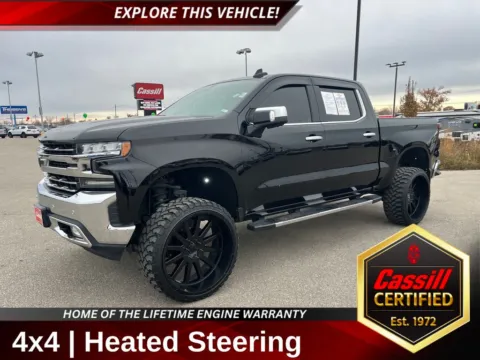 Black 2019 Chevrolet Silverado 1500 LTZ for sale in Cedar Rapids, IA