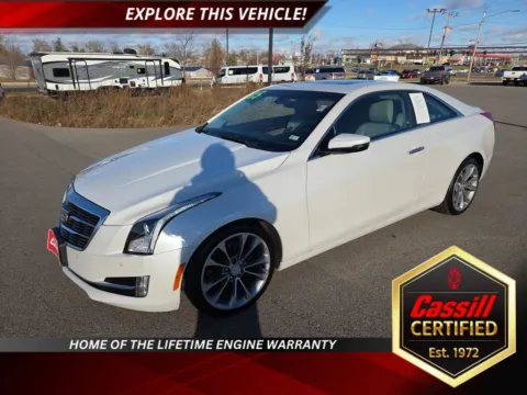 White 2015 Cadillac ATS 2.0L Turbo Luxury for sale in Cedar Rapids, IA
