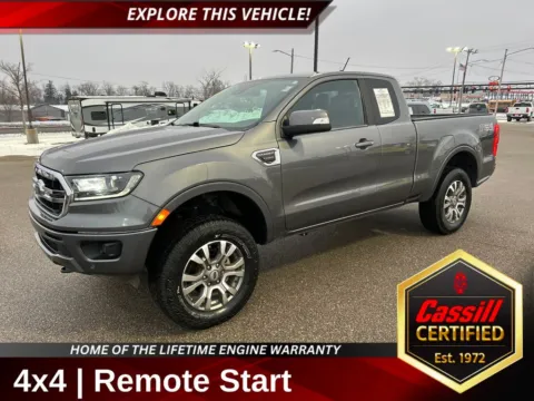 Gray 2021 Ford Ranger Lariat for sale in Cedar Rapids, IA