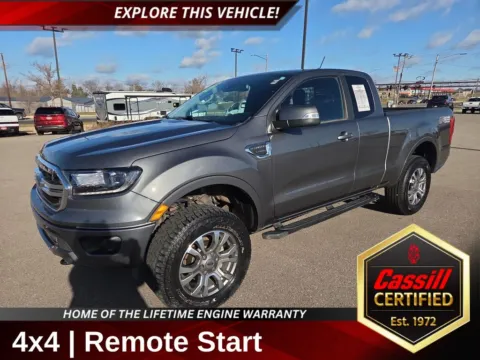 Gray 2021 Ford Ranger Lariat for sale in Cedar Rapids, IA