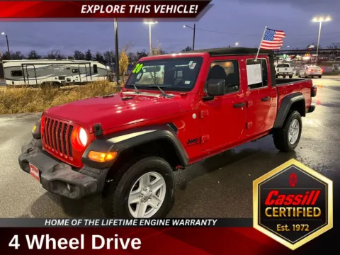 Red 2020 Jeep Gladiator Sport for sale in Cedar Rapids, IA