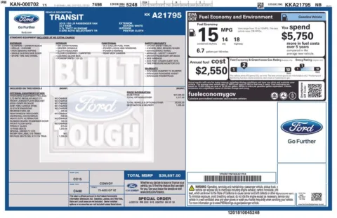 More photos of 2019 Ford Transit-150 XLT at Cassill Motors, IA