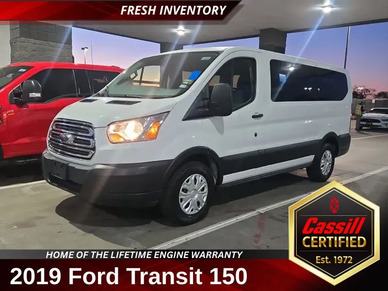 White 2019 Ford Transit-150 XLT for sale in Cedar Rapids, IA