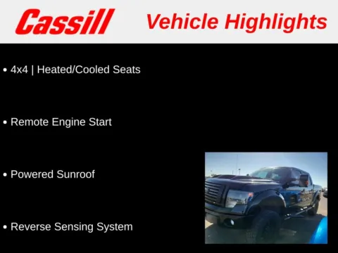 Another view of 2014 Ford F-150 FX4 for sale in Cedar Rapids, IA at Cassill Motors