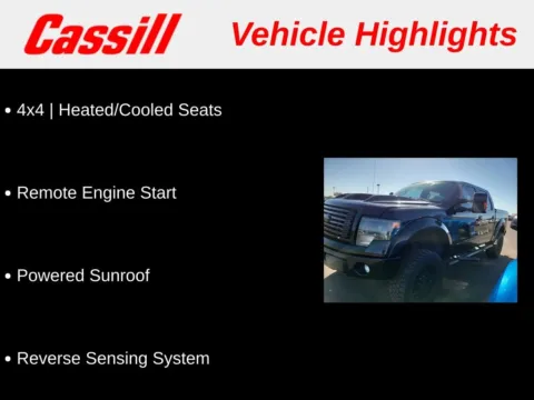 Another view of 2014 Ford F-150 FX4 for sale in Cedar Rapids, IA at Cassill Motors