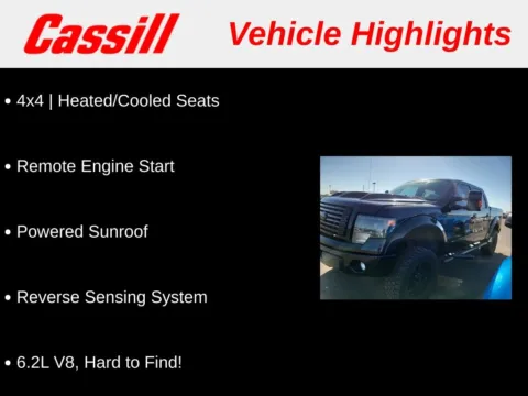 Another view of 2014 Ford F-150 FX4 for sale in Cedar Rapids, IA at Cassill Motors