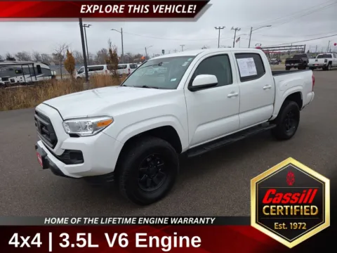 White 2023 Toyota Tacoma SR for sale in Cedar Rapids, IA