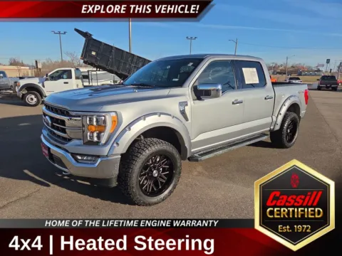 Silver 2023 Ford F-150 Lariat for sale in Cedar Rapids, IA