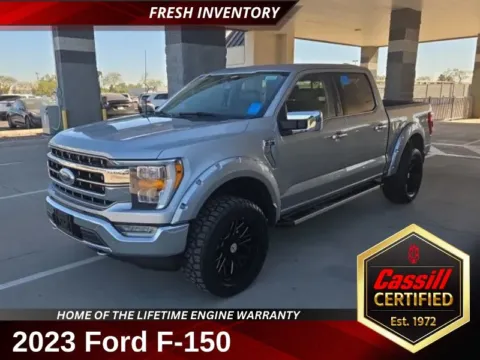Silver 2023 Ford F-150 Lariat for sale in Cedar Rapids, IA