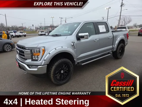 Silver 2023 Ford F-150 Lariat for sale in Cedar Rapids, IA