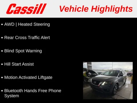 Another view of 2018 Nissan Pathfinder SL for sale in Cedar Rapids, IA at Cassill Motors