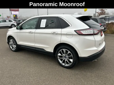 Another view of 2017 Ford Edge Titanium for sale in Cedar Rapids, IA at Cassill Motors