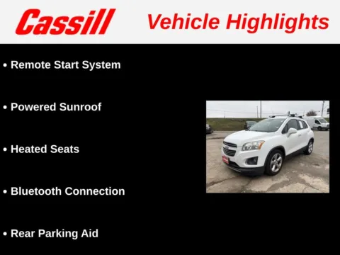 Another view of 2015 Chevrolet Trax LTZ for sale in Cedar Rapids, IA at Cassill Motors