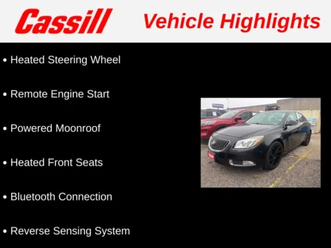 Another view of 2013 Buick Regal Premium II for sale in Cedar Rapids, IA at Cassill Motors