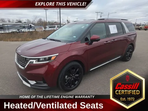 Red 2024 Kia Carnival SX Prestige for sale in Cedar Rapids, IA