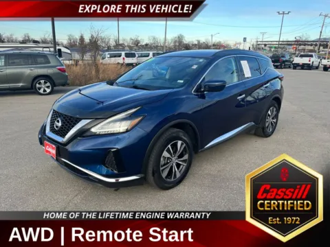Blue 2020 Nissan Murano SV for sale in Cedar Rapids, IA