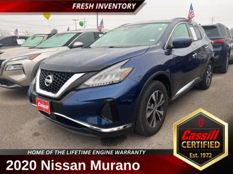 Blue 2020 Nissan Murano SV for sale in Cedar Rapids, IA