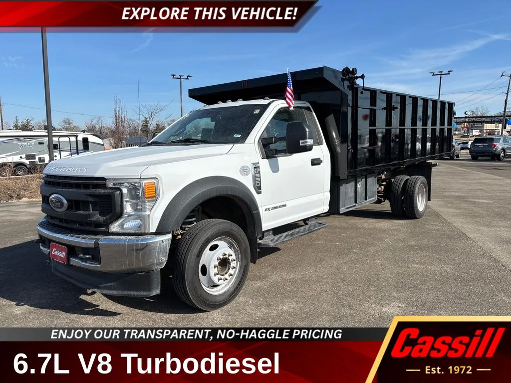 White 2020 Ford F-550SD XL for sale in Cedar Rapids, IA