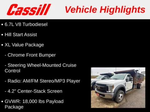 Another view of 2019 Ford F-550SD XL for sale in Cedar Rapids, IA at Cassill Motors