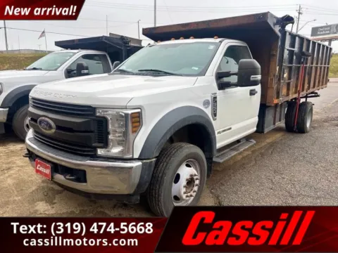 White 2019 Ford F-550SD XL for sale in Cedar Rapids, IA