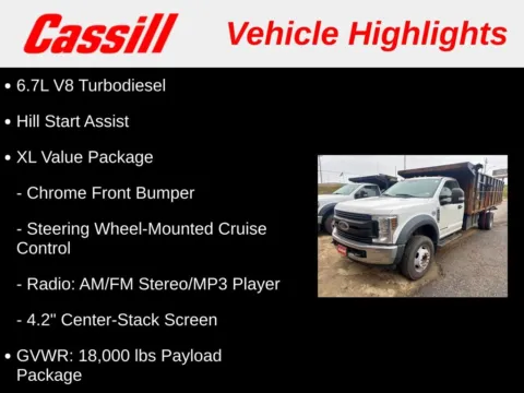 Another view of 2019 Ford F-550SD XL for sale in Cedar Rapids, IA at Cassill Motors