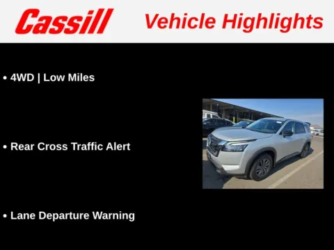 Another view of 2024 Nissan Pathfinder S for sale in Cedar Rapids, IA at Cassill Motors