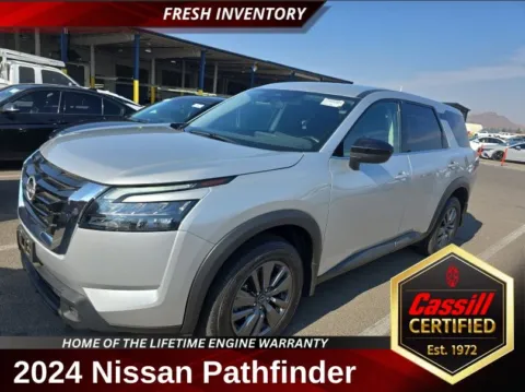 Silver 2024 Nissan Pathfinder S for sale in Cedar Rapids, IA
