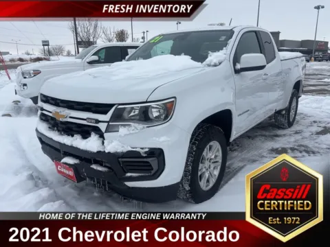 White 2021 Chevrolet Colorado LT for sale in Cedar Rapids, IA