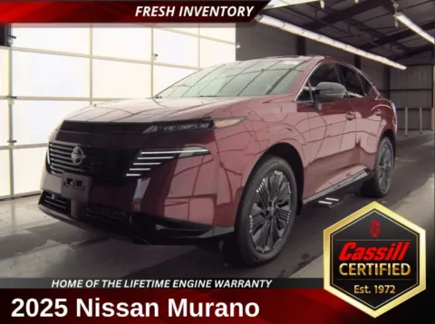 Red 2025 Nissan Murano Platinum for sale in Cedar Rapids, IA