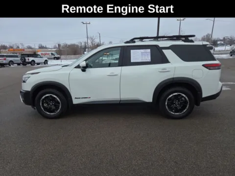 Photos of 2023 Nissan Pathfinder Rock Creek for sale in Cedar Rapids, IA at Cassill Motors