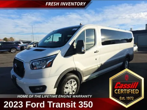 White 2023 Ford Transit-350 XLT for sale in Cedar Rapids, IA