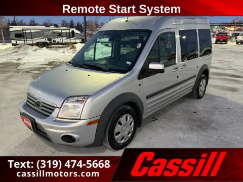 Silver 2012 Ford Transit Connect XLT Premium for sale in Cedar Rapids, IA