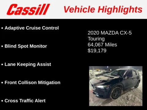 More photos of 2020 Mazda CX-5 Touring at Cassill Motors, IA