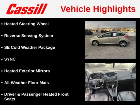 More photos of 2015 Ford Focus SE at Cassill Motors, IA